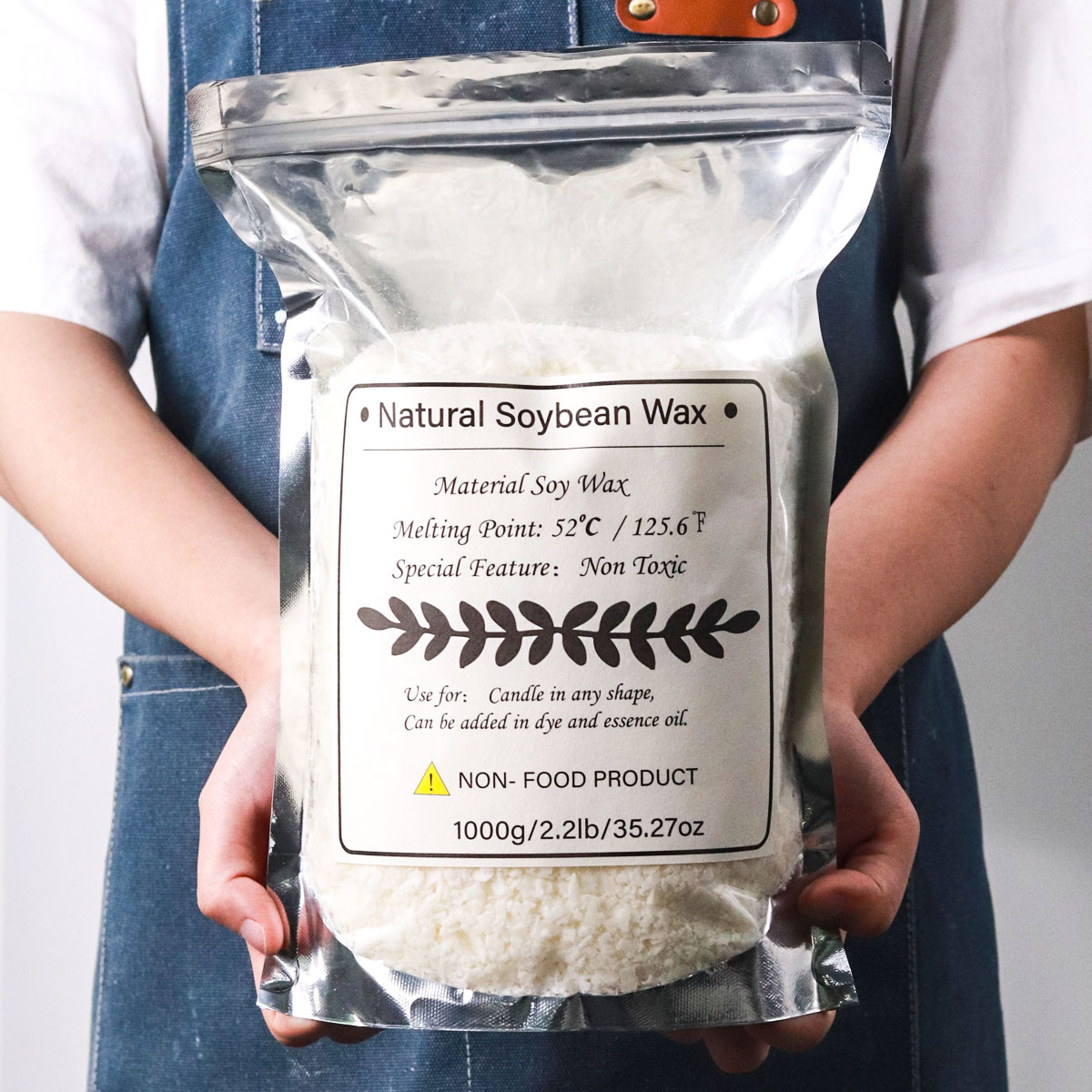 Soy Wax Pillar Blend - 1KG Natural Soy Wax Granular Scented