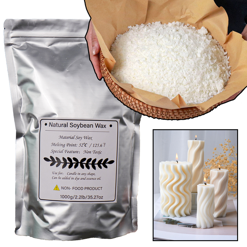 1000g 500g 250g 100g Natural S - Soy Wax Pillar Blend review and price
