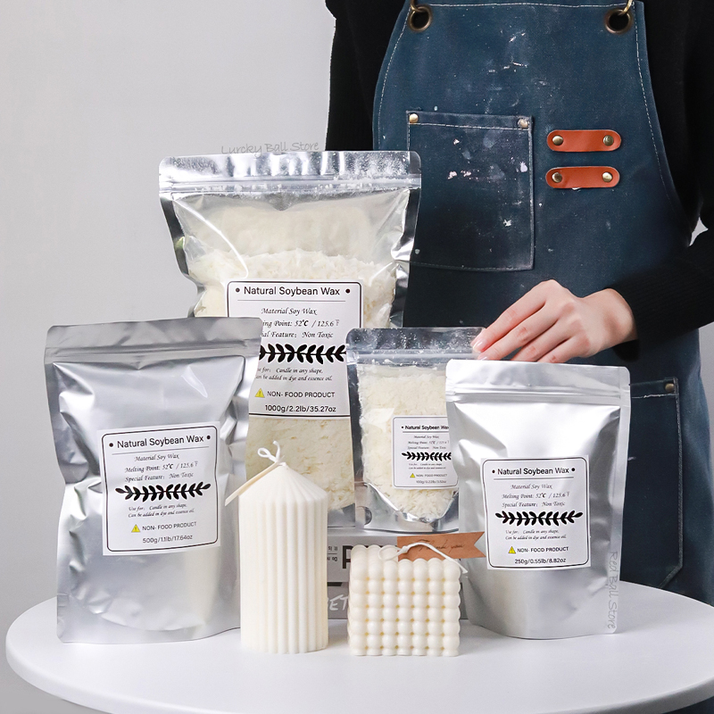 1000g 500g 250g 100g Natural S - Soy Wax Pillar Blend review and price