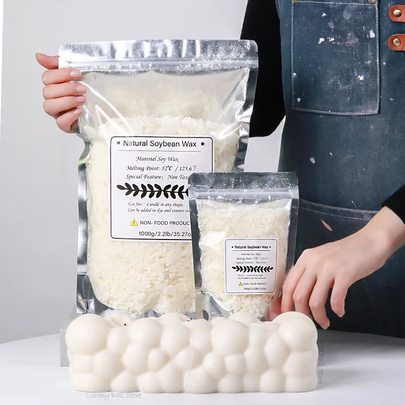 1000g 500g 250g 100g Natural S - Soy Wax Pillar Blend review and price