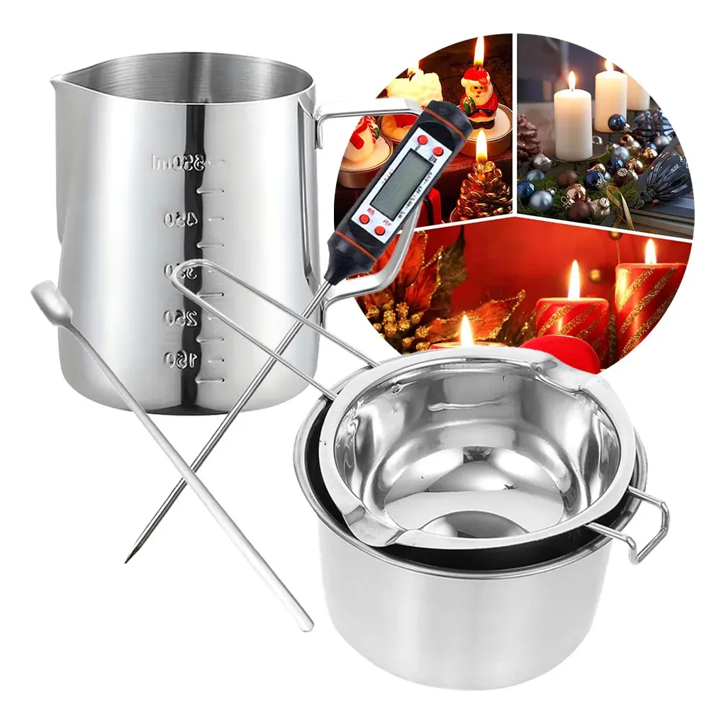 5Pcs 400ml/800ml Wax Melting P - Candle Making Kit For Beginners review and price