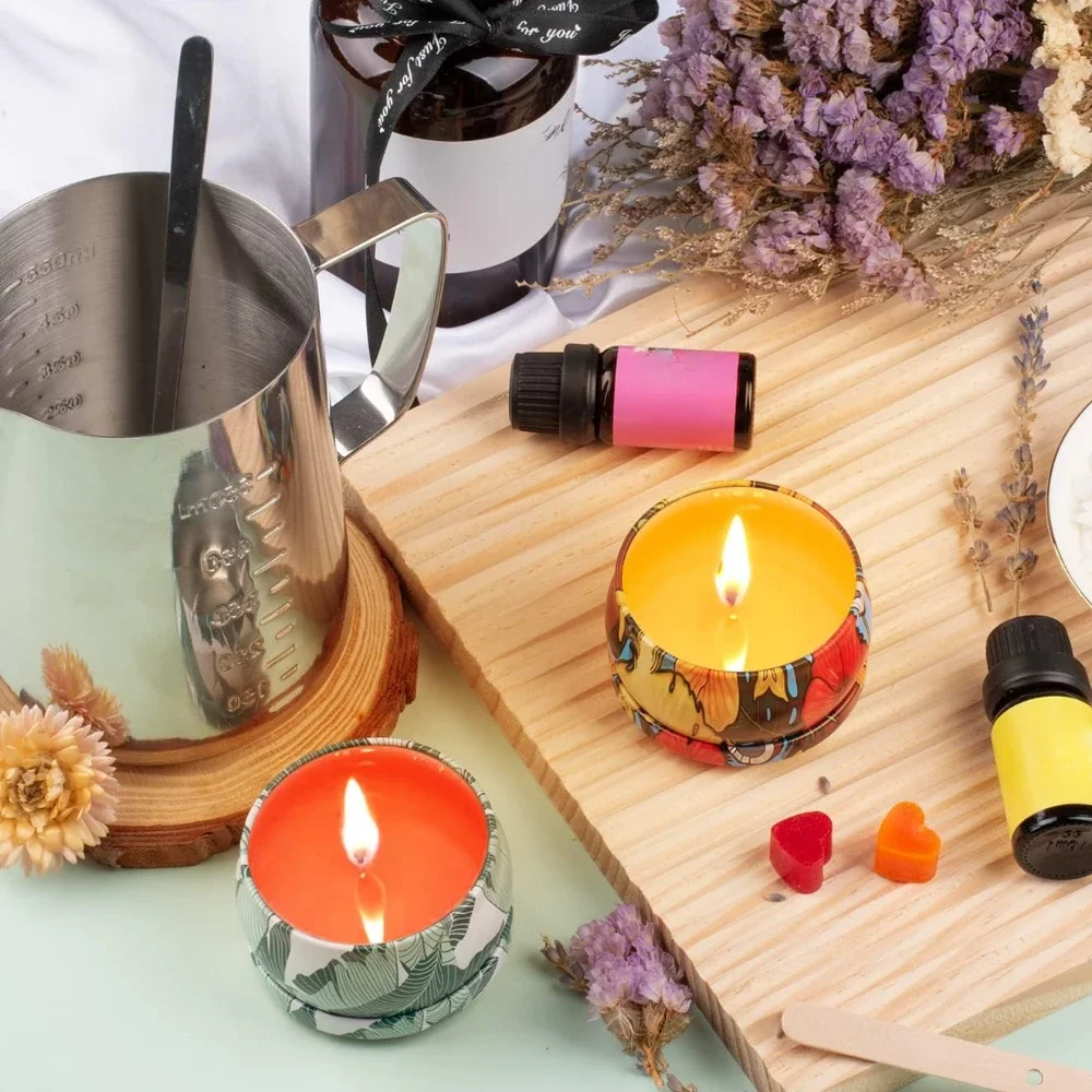 5Pcs 400ml/800ml Wax Melting P - Candle Making Kit For Beginners review and price
