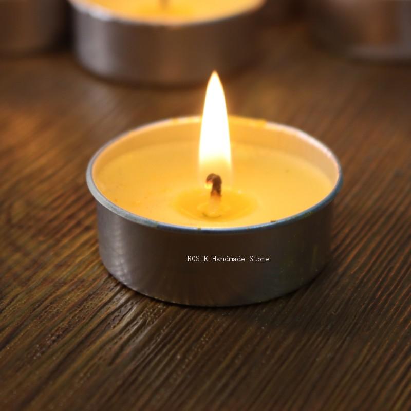 Empty Tea Wax Circular Aluminu - Soy Wax Pillar Blend review and price