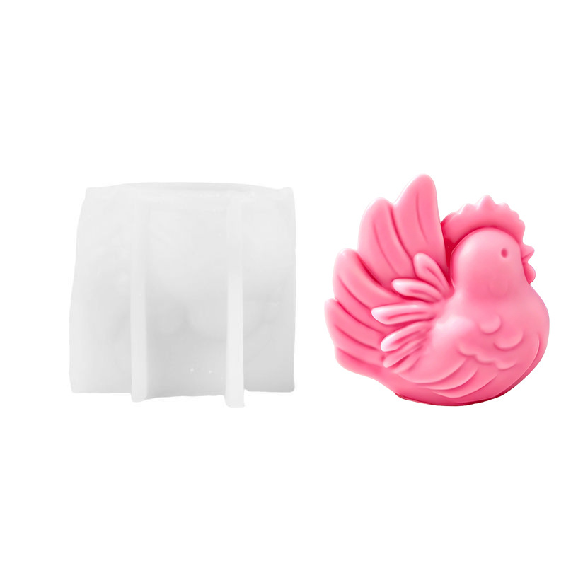 Cartoon Hen Silicone Candle Mo - Soy Wax Pillar Blend review and price